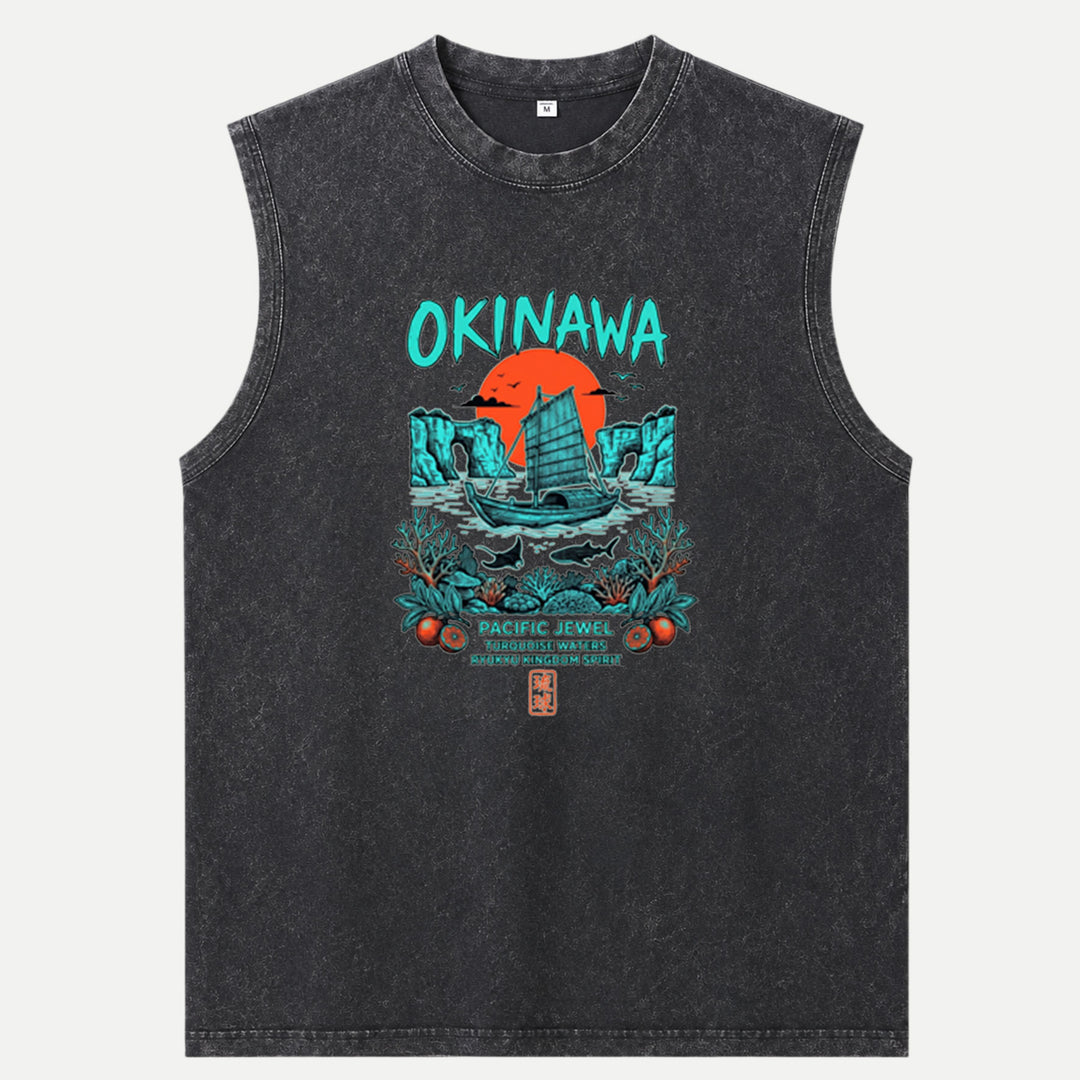 Okinawa Japan Graphic Vintage T-Shirt