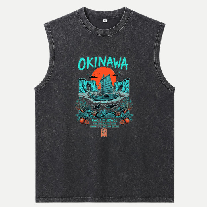 Okinawa Japan Graphic Vintage T-Shirt