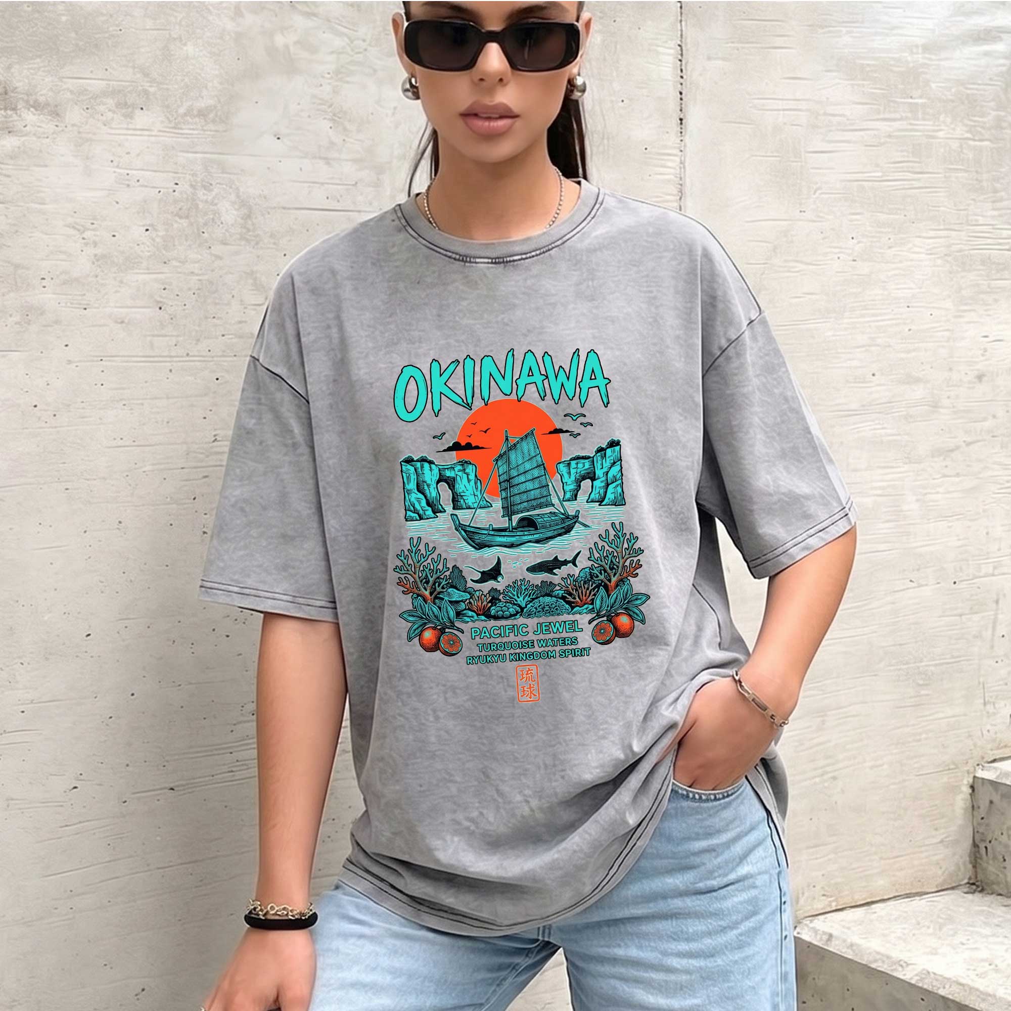 Okinawa Japan Graphic T-Shirt