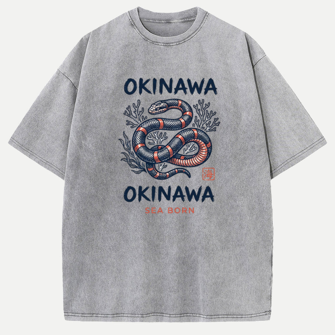 Okinawa Sea Snake vintage T-Shirt