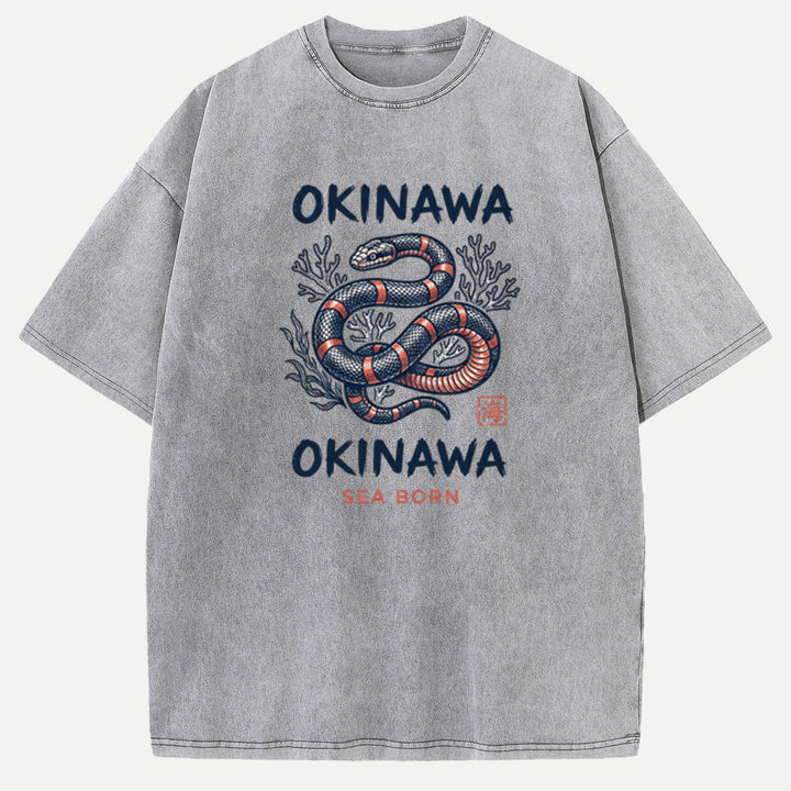 Okinawa Sea Snake vintage T-Shirt