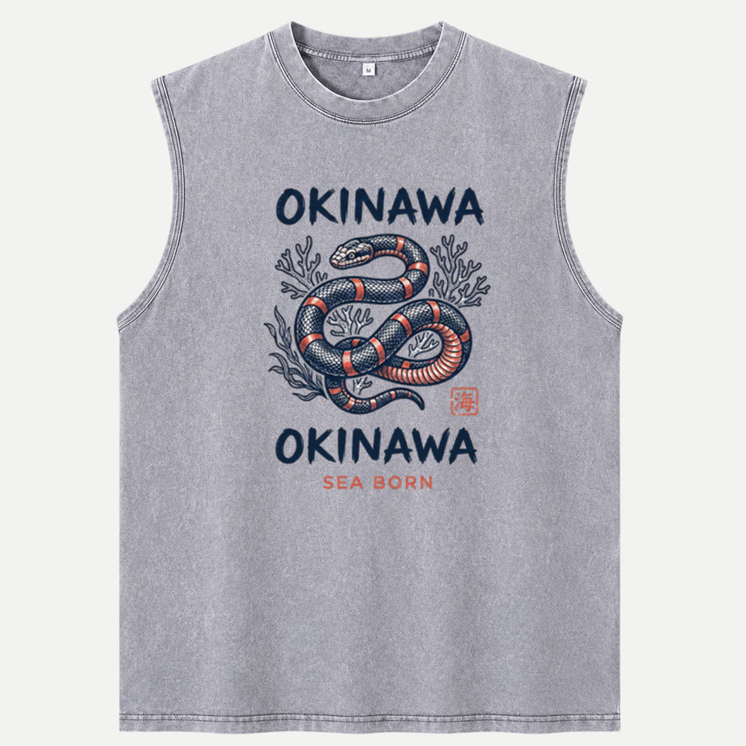 Okinawa Sea Snake vintage T-Shirt