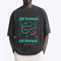 Vintage Okinawa Sea Snake Graphic T-shirt