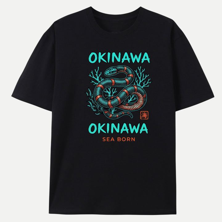 Okinawa Sea Snake vintage T-Shirt