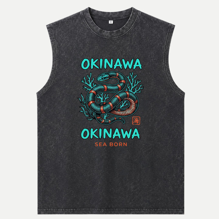 Okinawa Sea Snake vintage T-Shirt