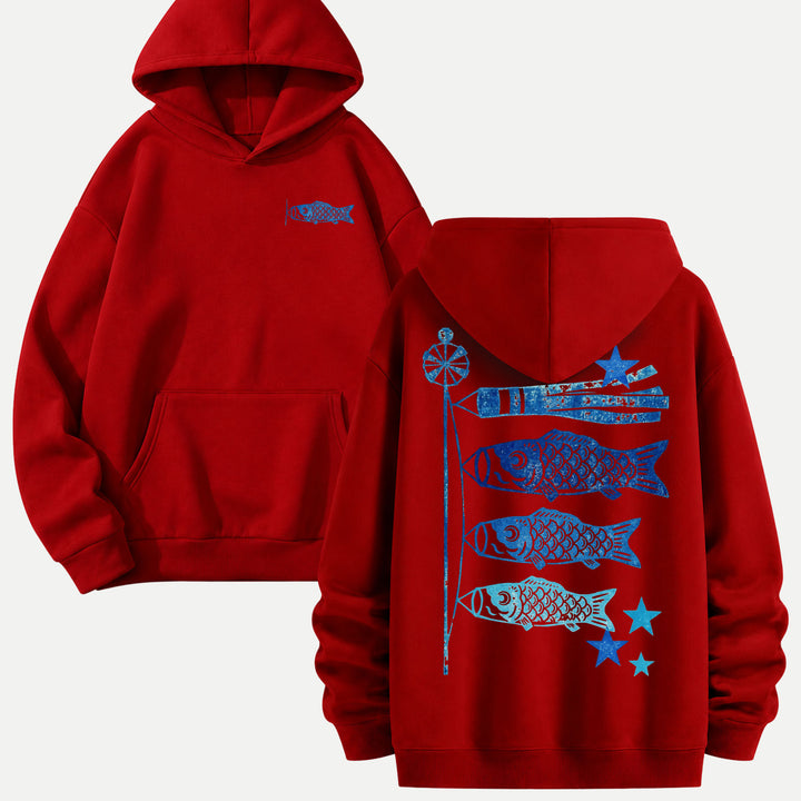 Japanese Koinobori Carp Streamer Graphic T-Shirt
