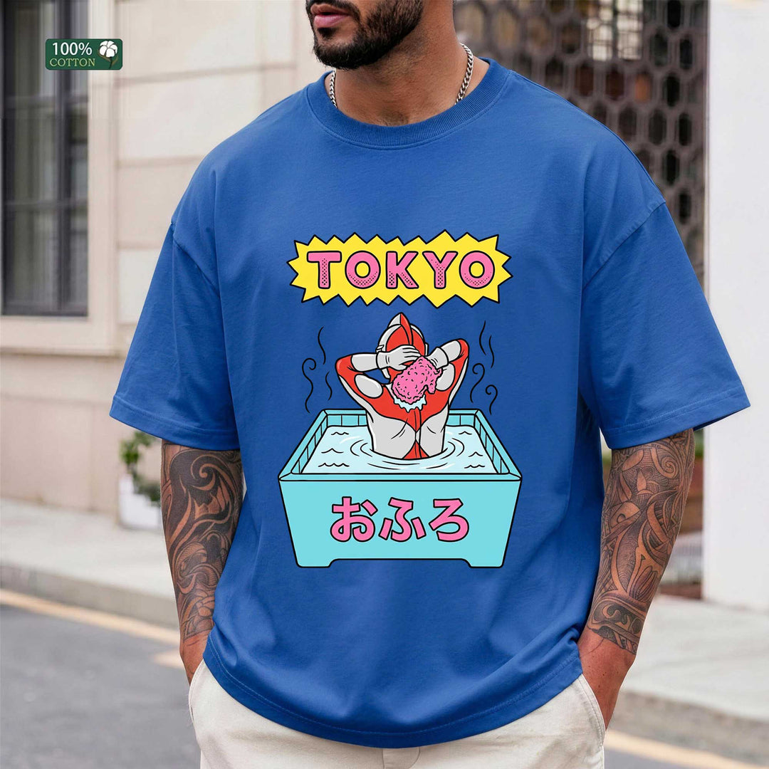 Tokyo Bath Graphic T-Shirt – Japanese Pop Art Tee