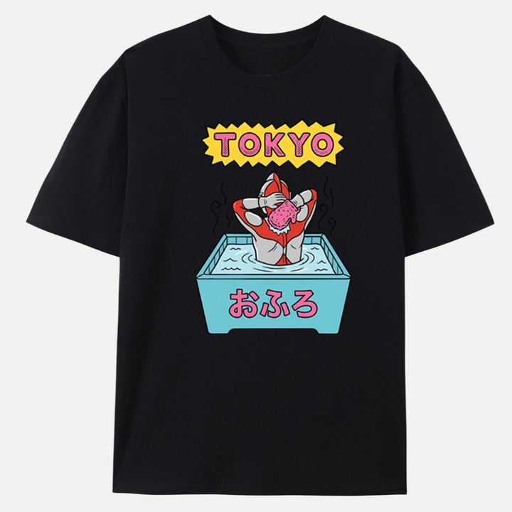 Tokyo Bath Graphic T-Shirt – Japanese Pop Art Tee