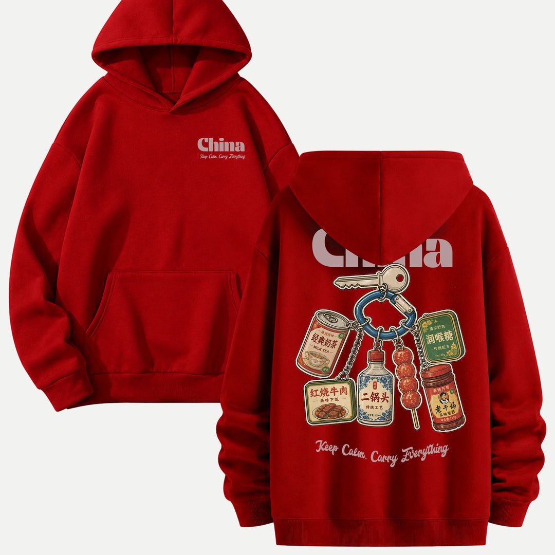 China Snack Keychain T-Shirt
