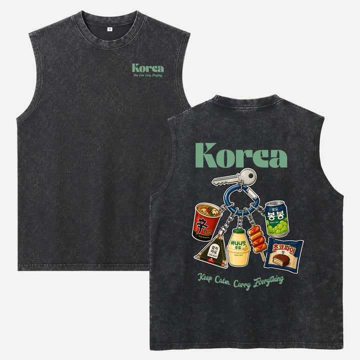 Korea Snack Keychain T-Shirt