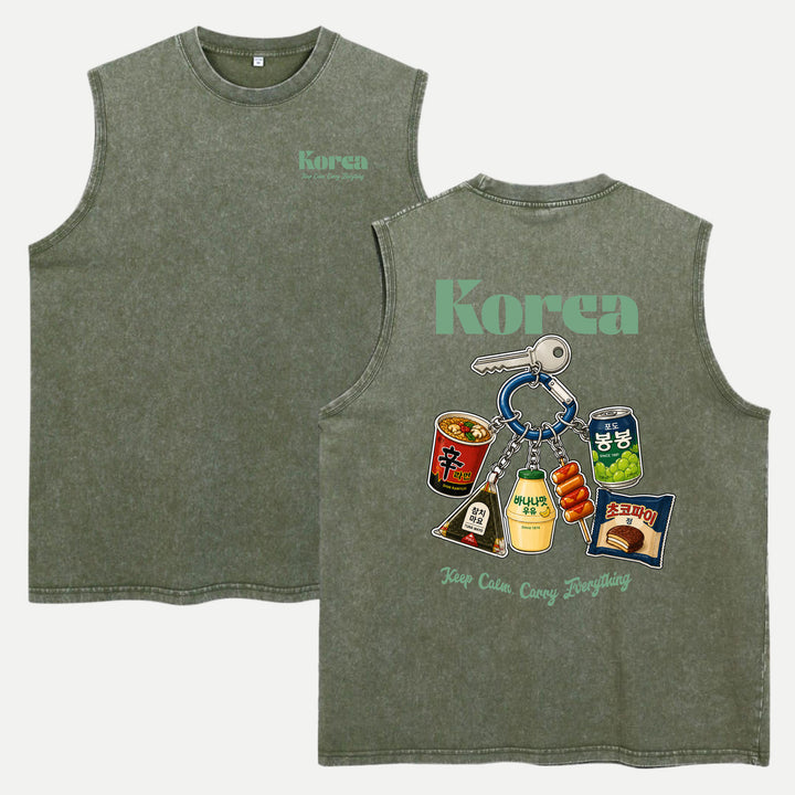 Korea Snack Keychain T-Shirt