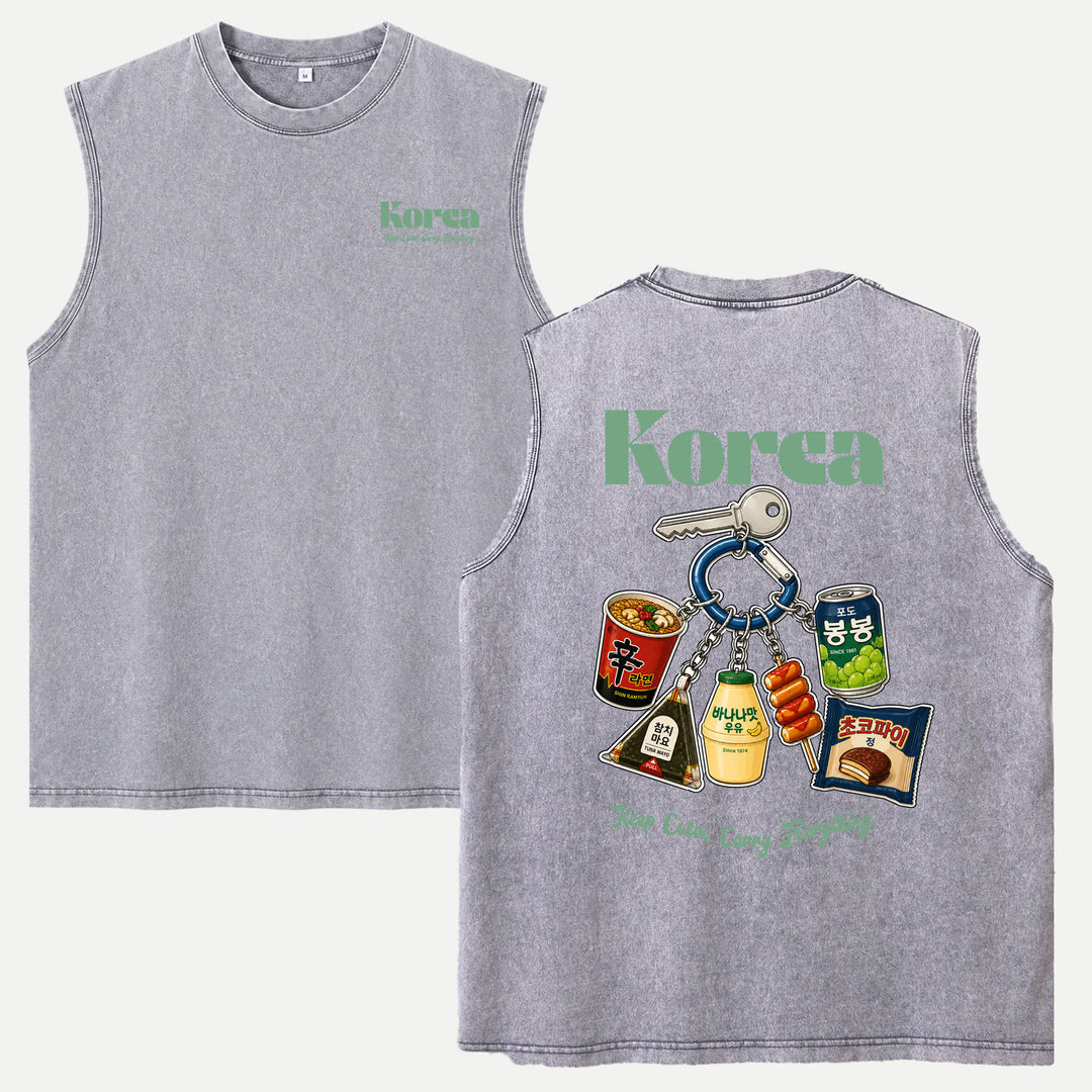 Korea Snack Keychain T-Shirt