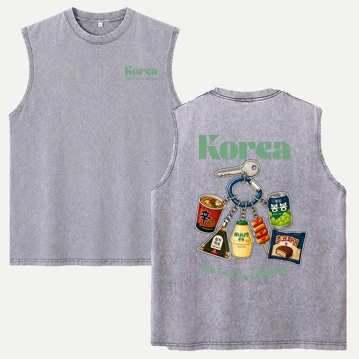 Korea Snack Keychain T-Shirt