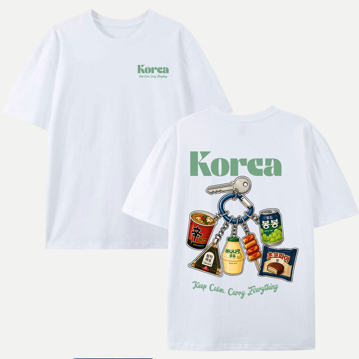 Korea Snack Keychain T-Shirt