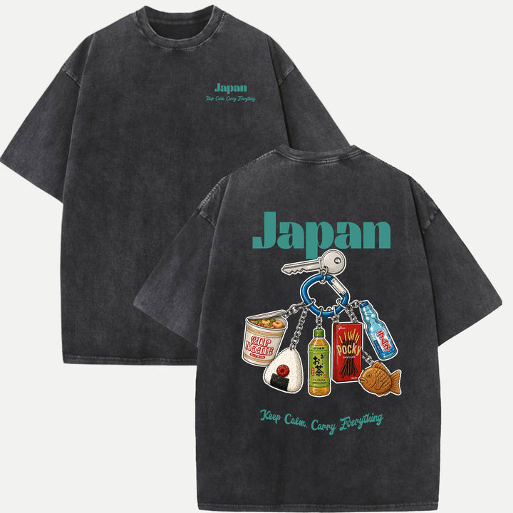 Japan Snack Keychain T-Shirt