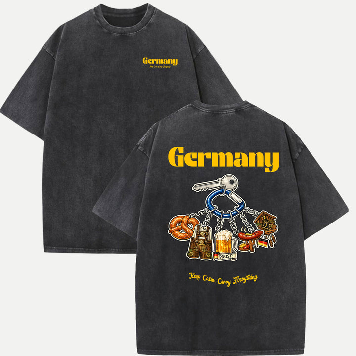 Germany Food Keychain T-Shirt