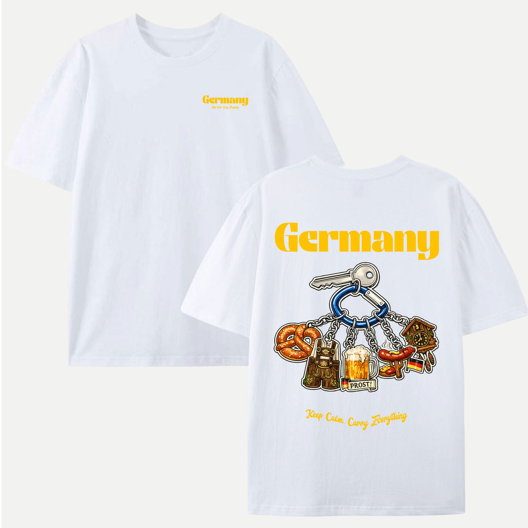 Germany Food Keychain T-Shirt