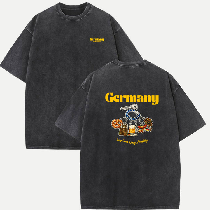 Germany Food Keychain T-Shirt
