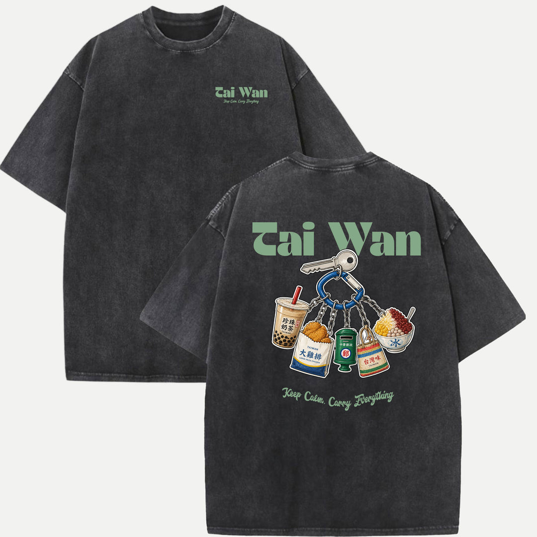 Taiwan Snack Keychain T-Shirt
