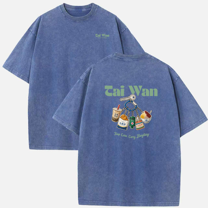 Taiwan Snack Keychain T-Shirt