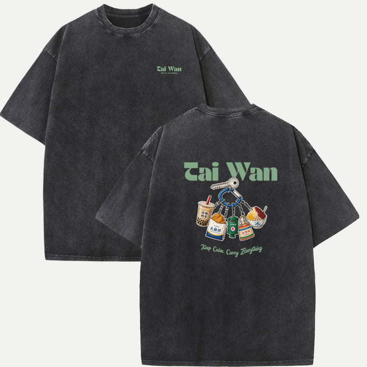 Taiwan Snack Keychain T-Shirt