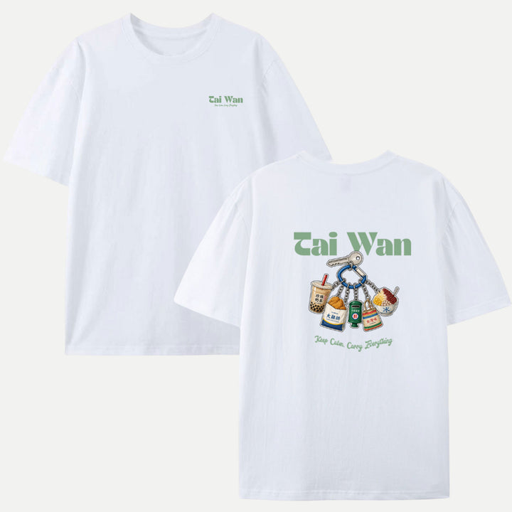 Taiwan Snack Keychain T-Shirt