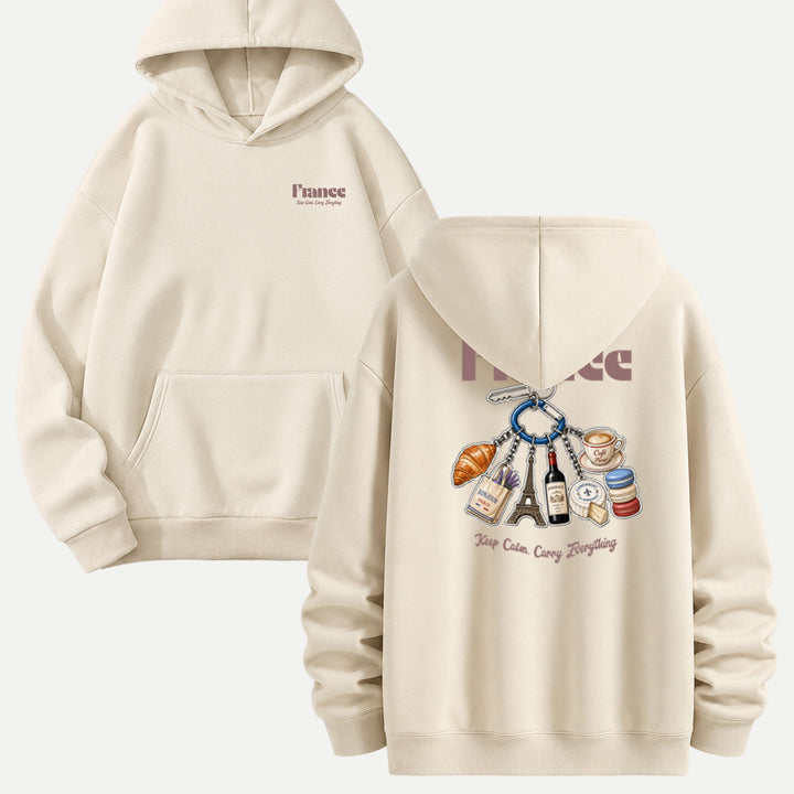 France Souvenir Keychain T-Shirt