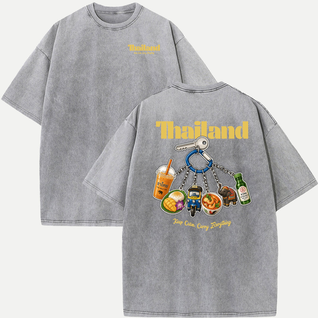 Thailand Food Keychain T-Shirt