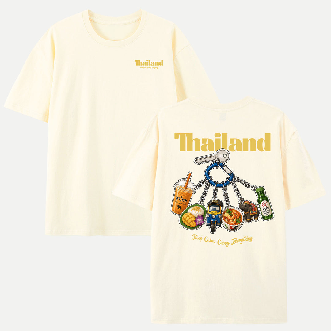 Thailand Food Keychain T-Shirt