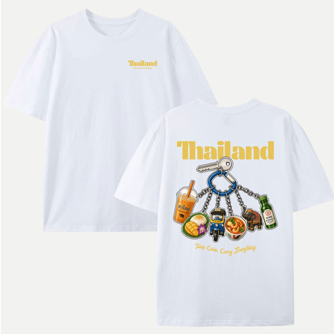 Thailand Food Keychain T-Shirt