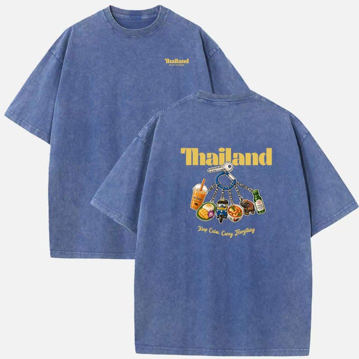 Thailand Food Keychain T-Shirt