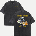 Hong Kong Street Food Keychain Graphic T-Shirt