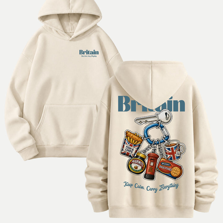 Britain Food Keychain Graphic T-Shirt