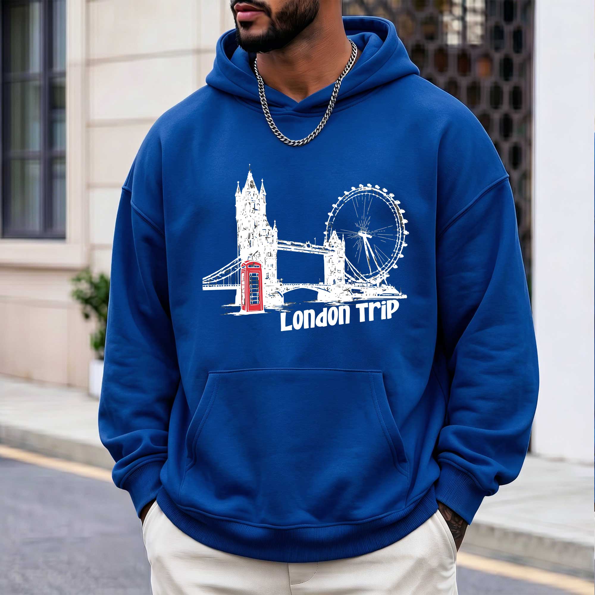London Trip Graphic Hoodie