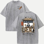 Japanese Neko No Yakitori Cat Graphic T-Shirt