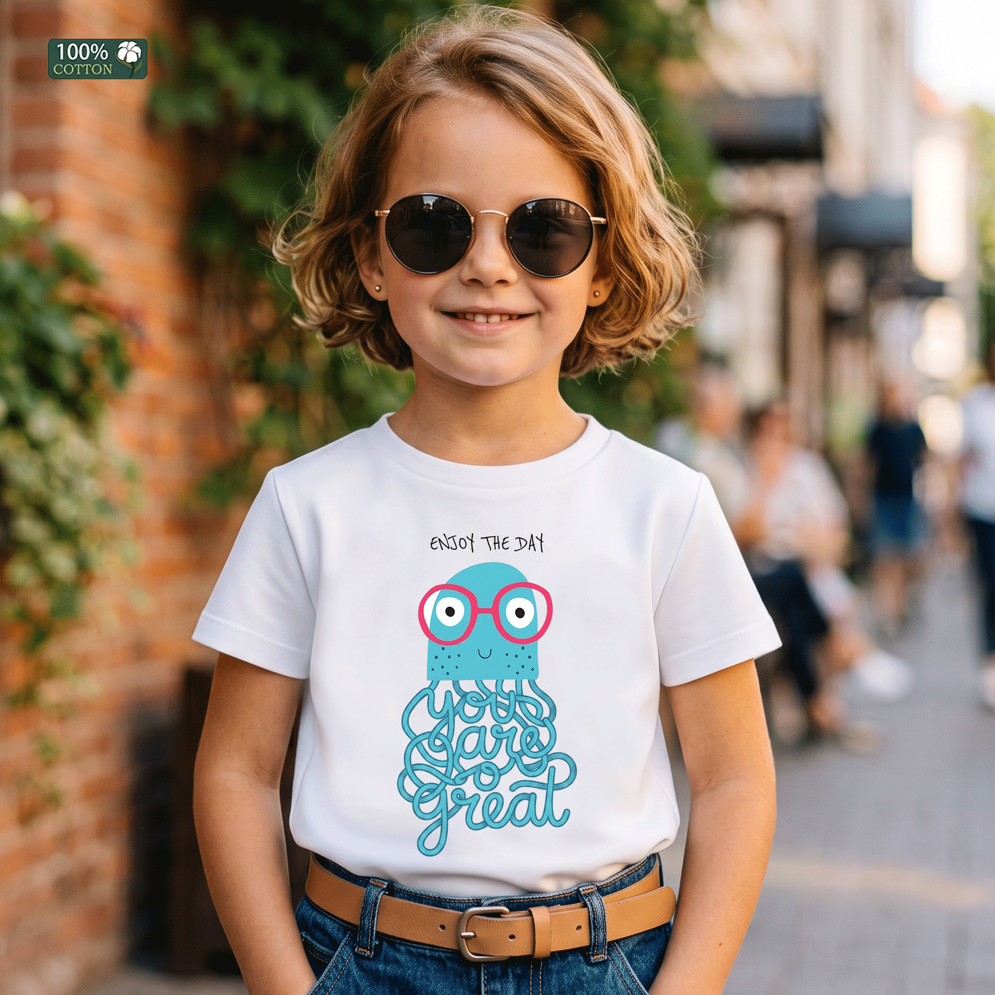 You Are Great Cute Jellyfish Tee