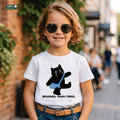 School Paw-Trol Cat Kids T-Shirt