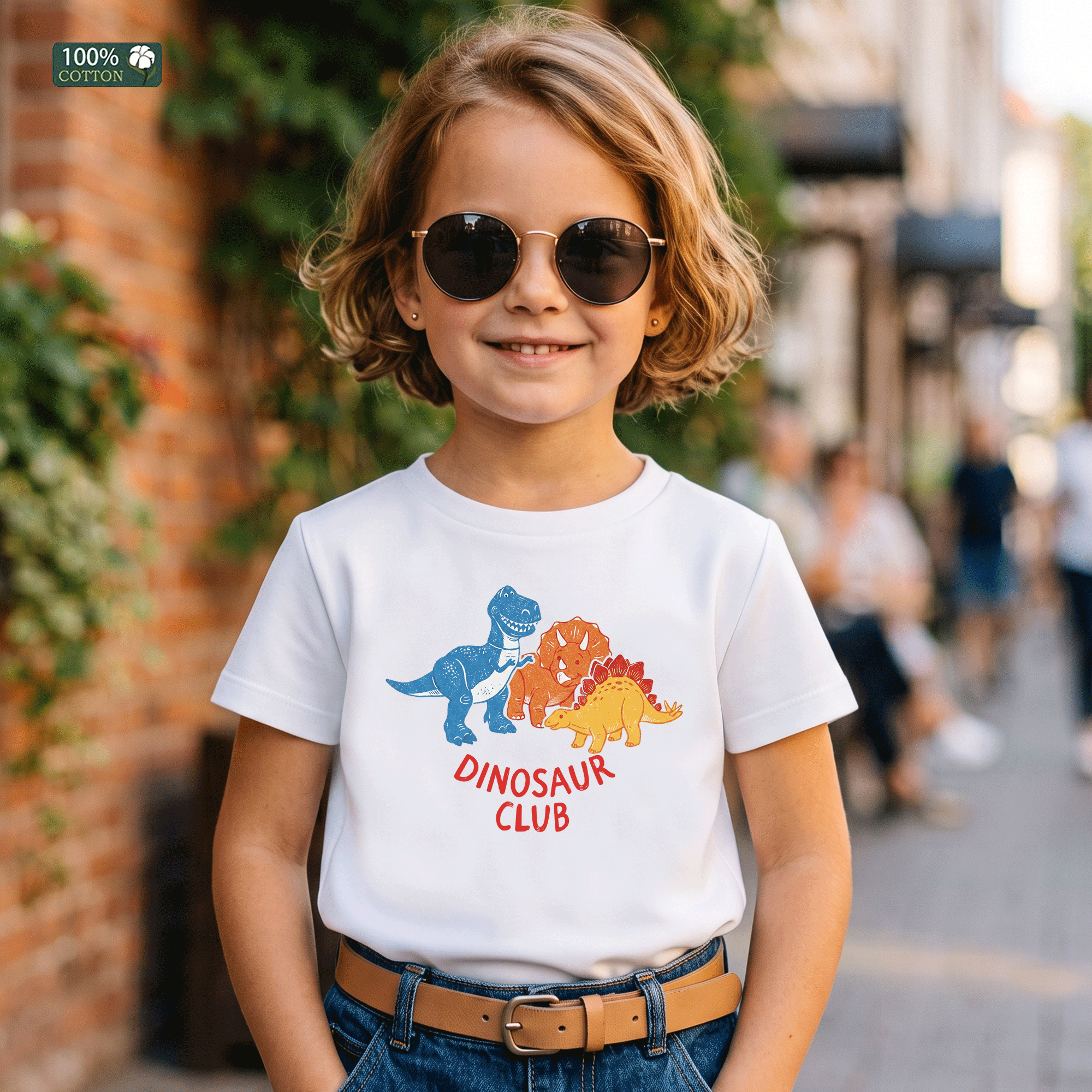 Dinosaur Club Kids Graphic T-Shirt