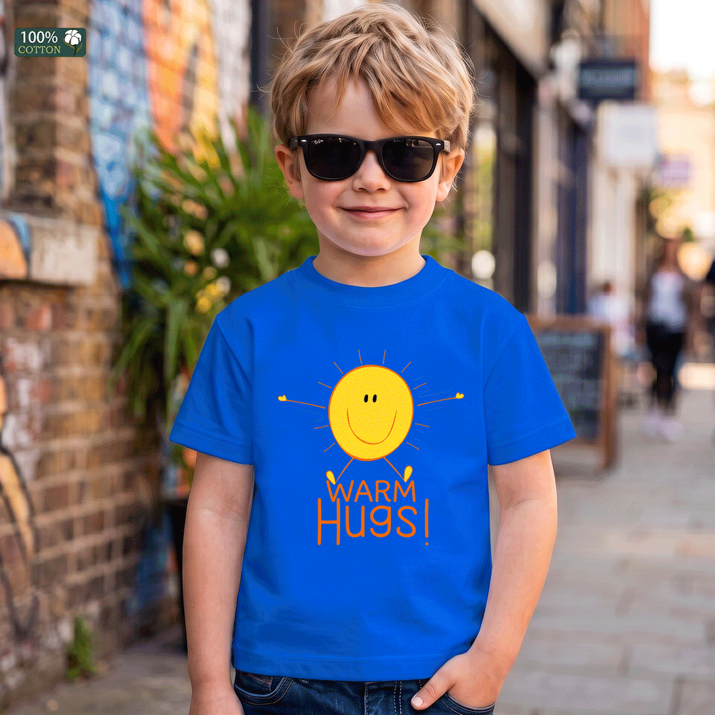 Warm Hugs Kids Graphic T-Shirt