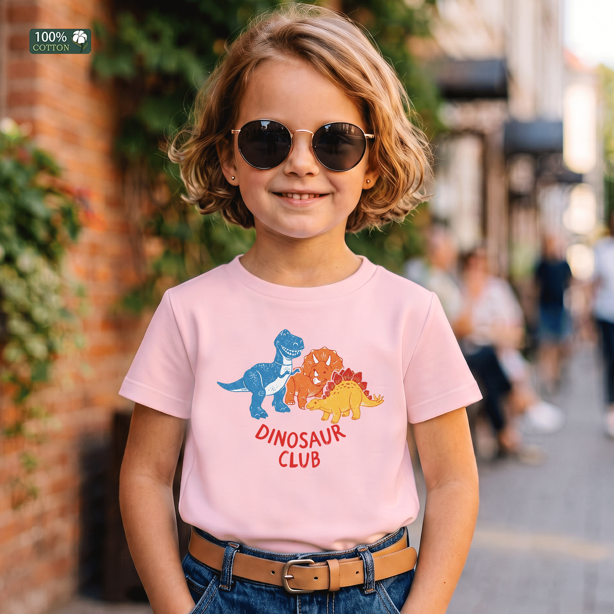 Dinosaur Club Kids Graphic T-Shirt