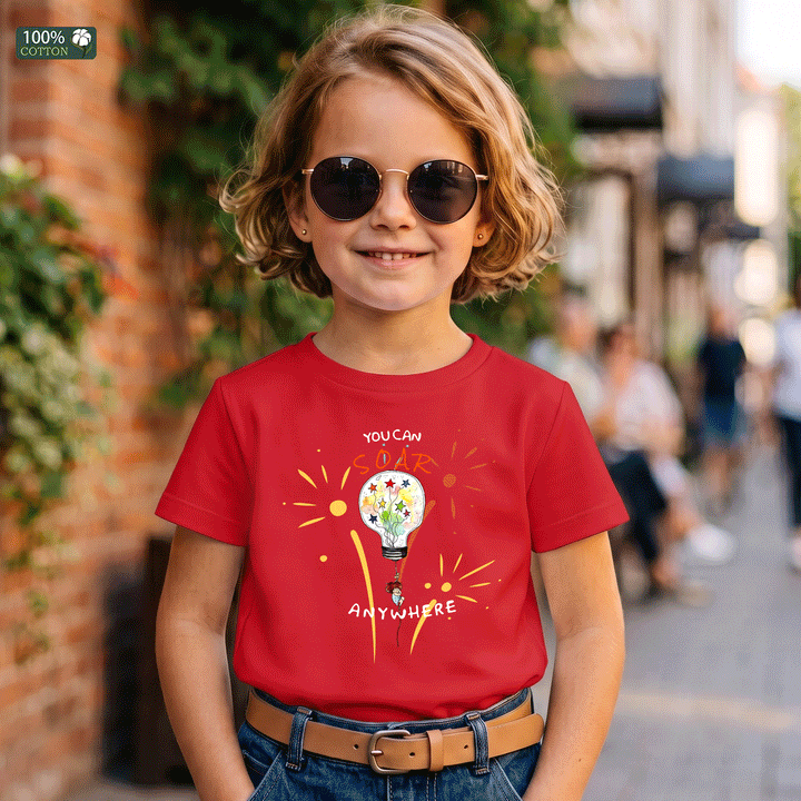 You Can Soar Anywhere Kids Graphic T-Shirt
