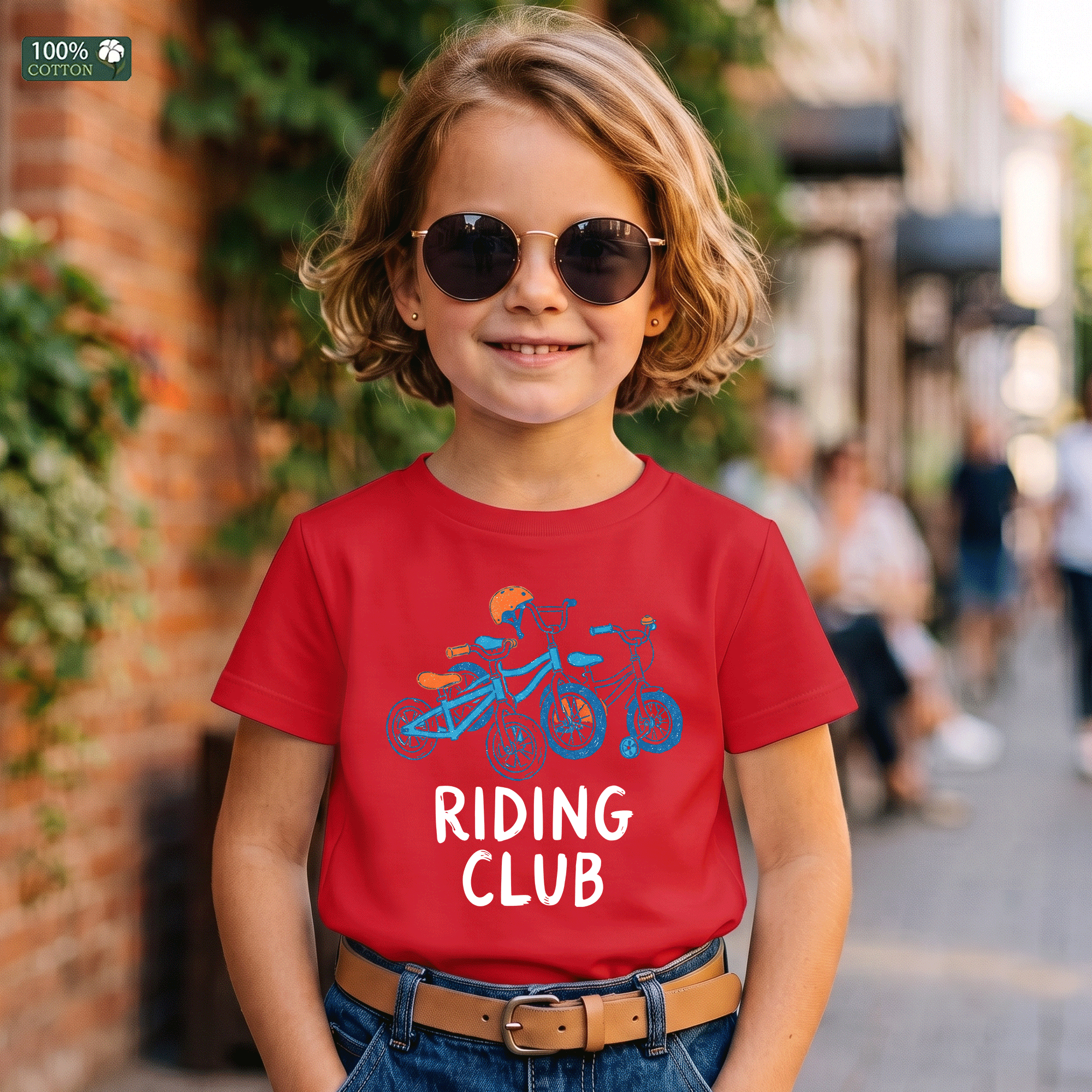 Riding Club Kids Graphic T-Shirt
