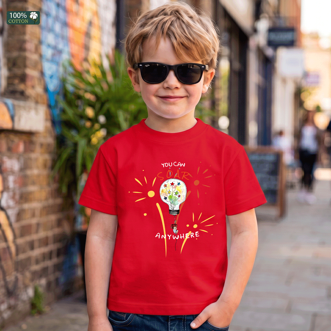 You Can Soar Anywhere Kids Graphic T-Shirt