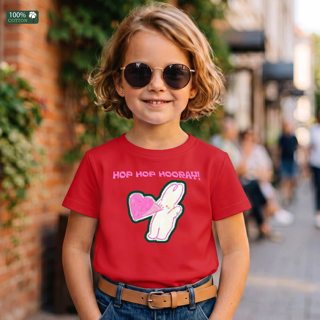 Cute Bunny Heart T-shirt
