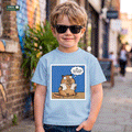 No Homework Anymore Capybara Kids Graphic T-Shirt