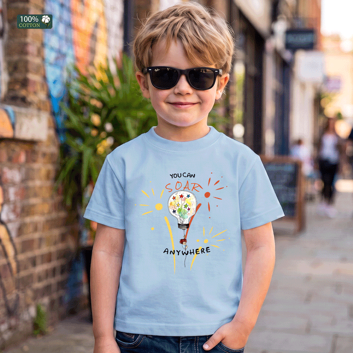 You Can Soar Anywhere Kids Graphic T-Shirt