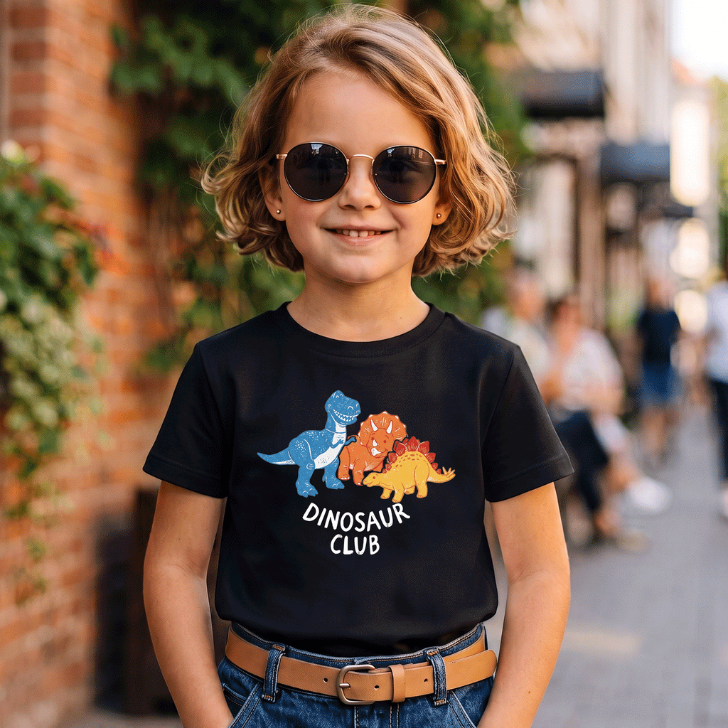 Dinosaur Club Kids Graphic T-Shirt