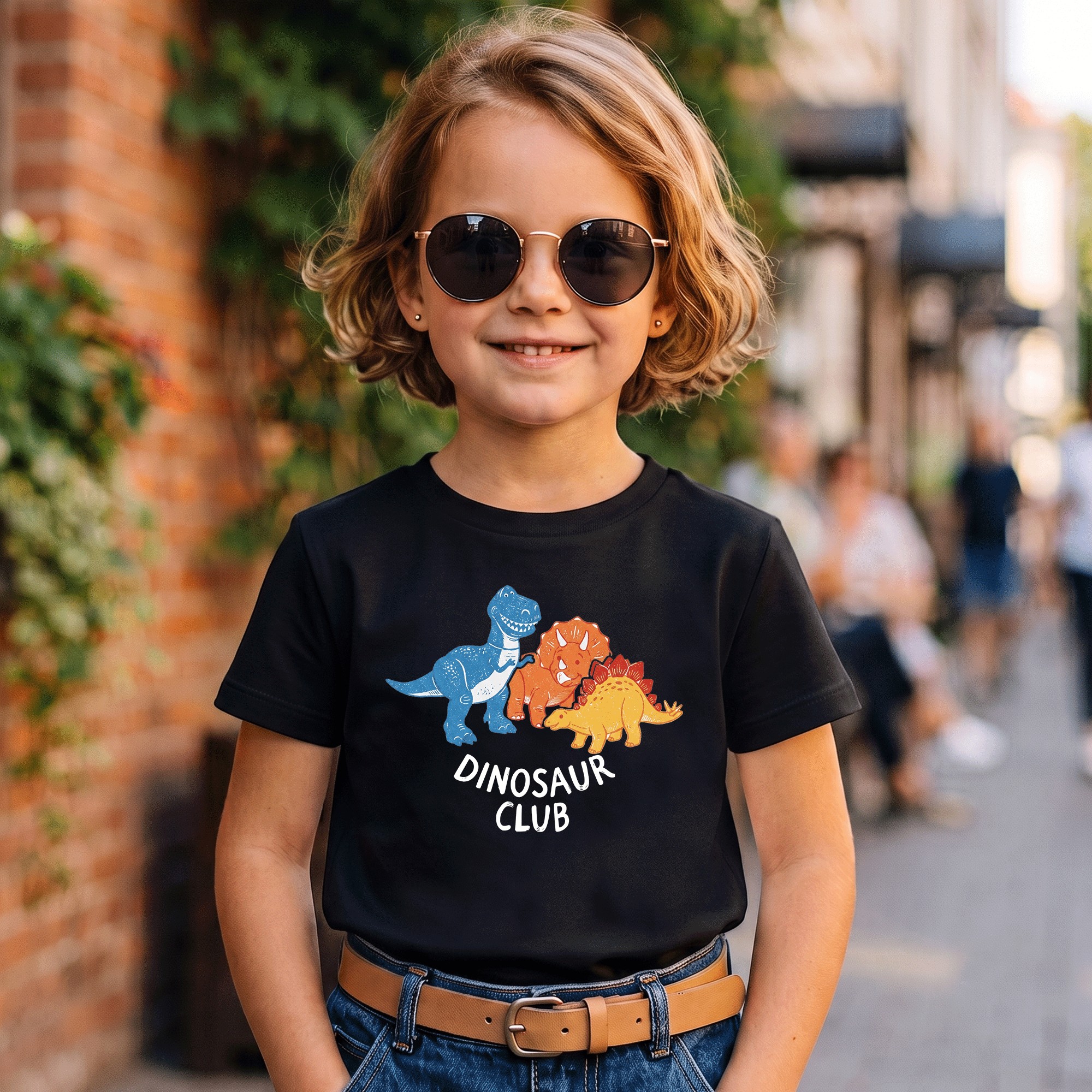 Dinosaur Club Kids Graphic T-Shirt