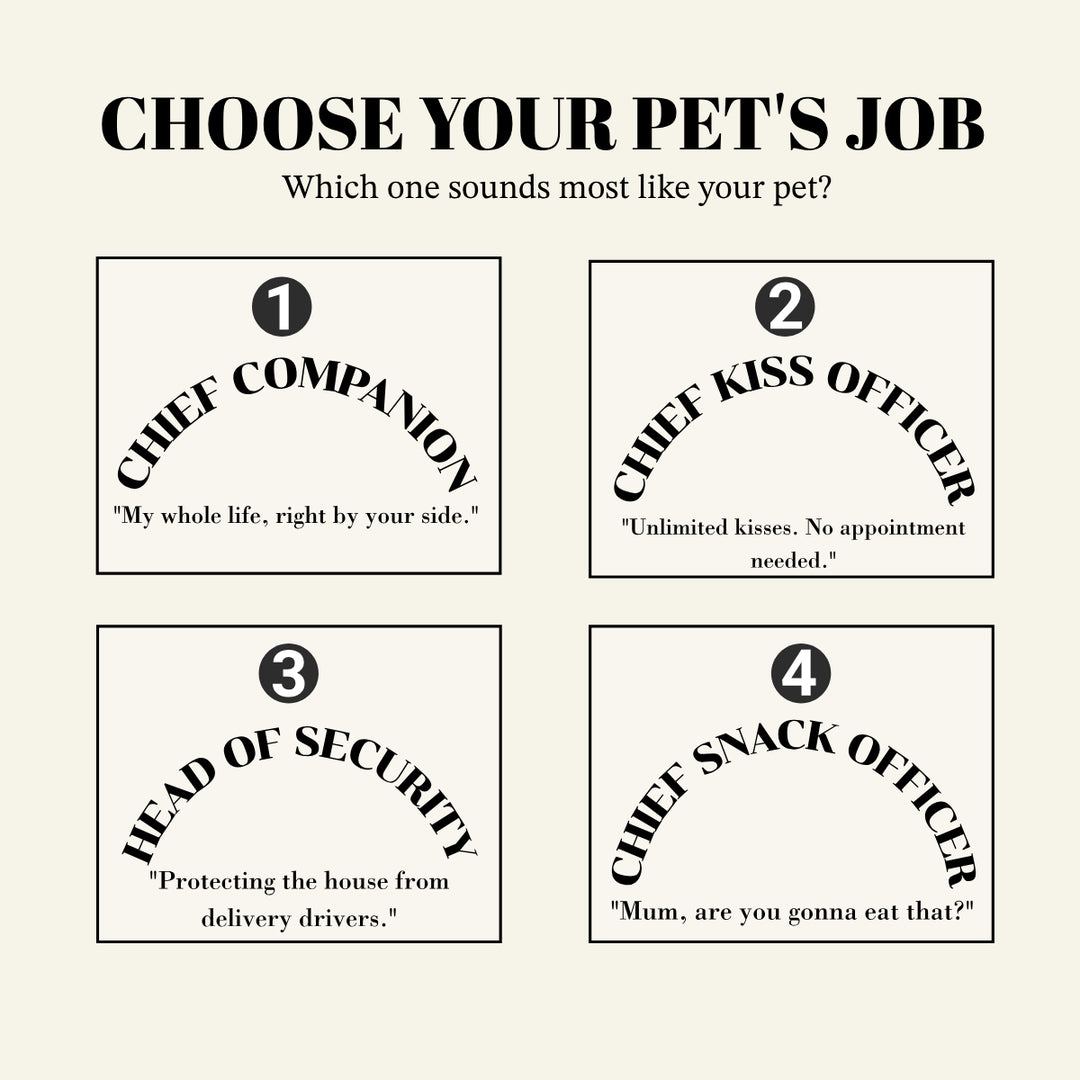 Custom Pet Job T-shirt