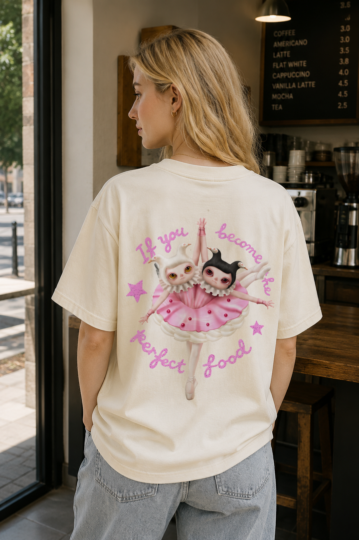 If you become the perfect food-Lemme T-shirt